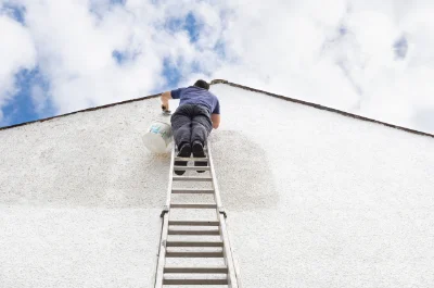 Peinture extérieure à la Queue-en-Brie — façades et ravalement